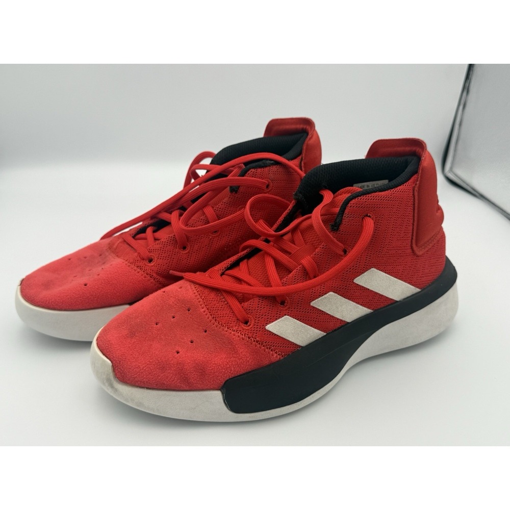 adidas Unisex Pro Adversary‎ 2019, Active red/White/Black 6 M US Kid